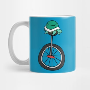 Unicycle Turtle Mug